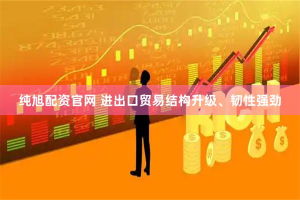纯旭配资官网 进出口贸易结构升级、韧性强劲